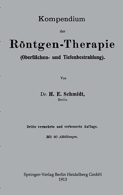 Actual product image Compendium of X-ray therapy (surface and deep irradiation)