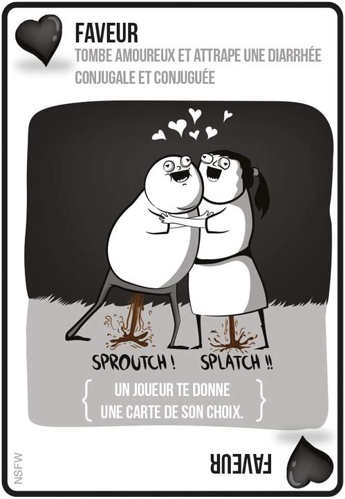 Actual product image Asmodée Exploding Kittens NSFW Edition (French)