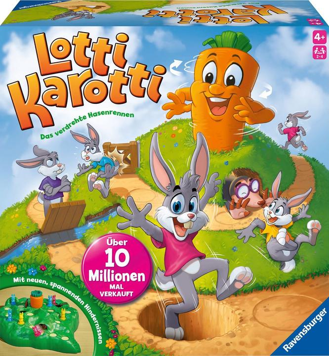 Actual product image Ravensburger RAV Lotti Karotti 22343 (German, 2 - 4 Players)