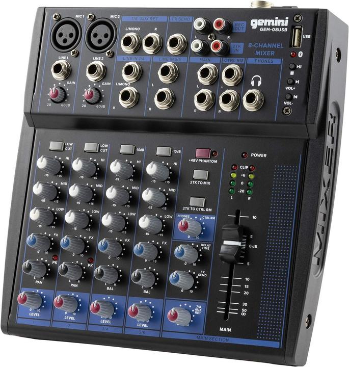 Produktbild Native Gemini GEM-08USB (Clubmixer)