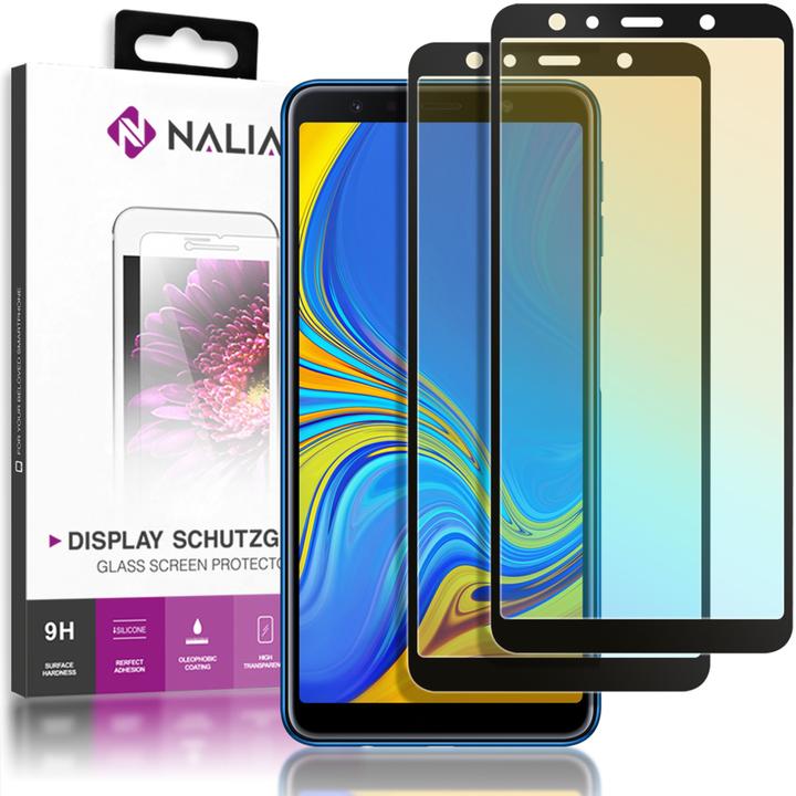 Produktbild Nalia (2-Pack) Schutzglas (2 Stk., Samsung Galaxy A7 (2018))