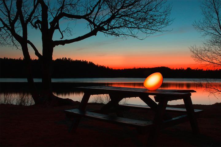 Actual product image Philips Hue Go Base BT (520 lm)