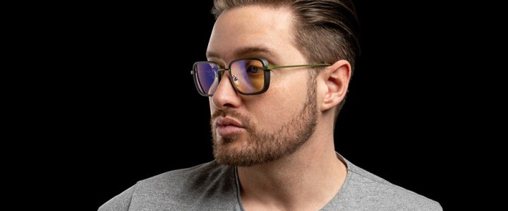 Actual product image Gunnar FALLOUT® VAULT 33 - Gunmetal - Amber
