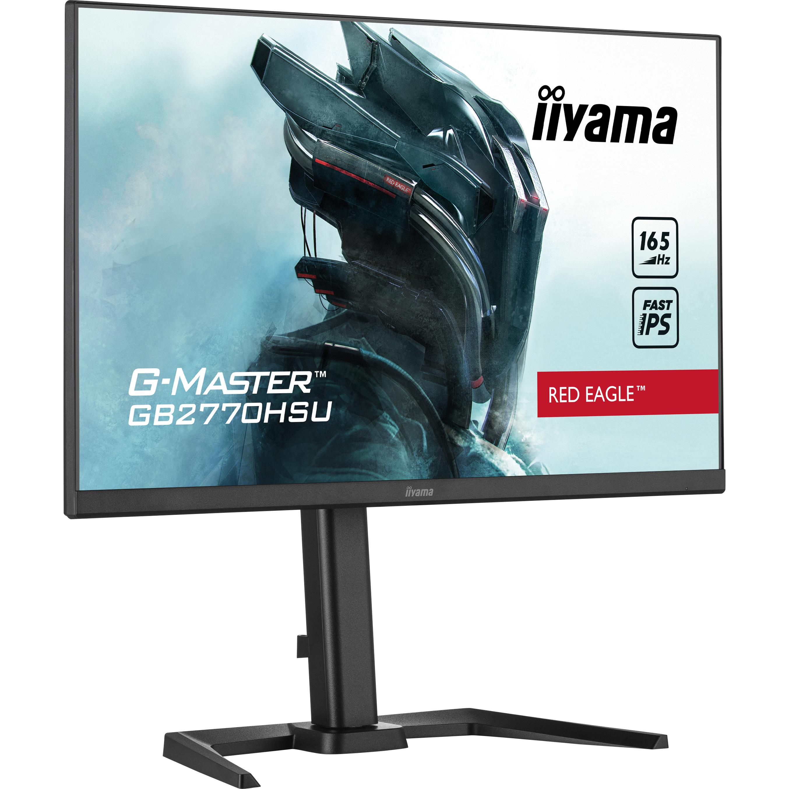 iiyama G-Master GB2770HSU-B5 (1920 x 1080 Pixel, 27"), Monitor, Schwarz