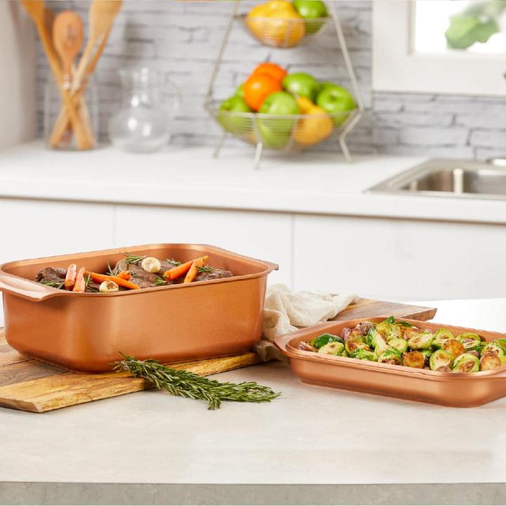 Actual product image Livington Copperline Wonder Cooker (Casserole + Stewpot, Aluminium)