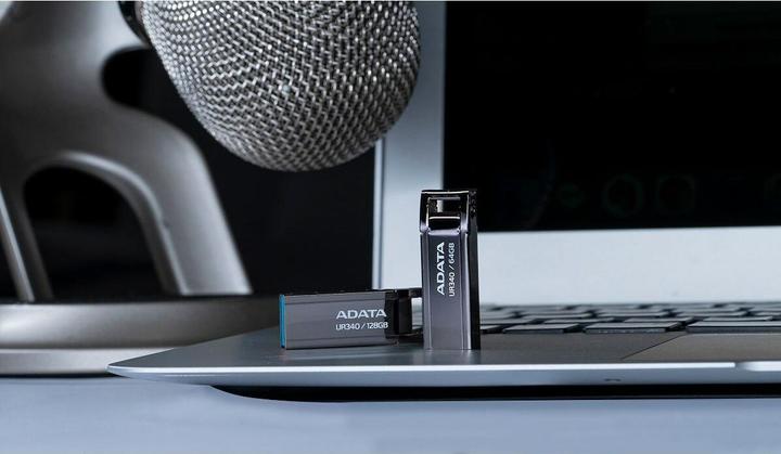 Actual product image Adata USB 64GB UR340 bk 3.2 Interface USB 3.2 Gen 1 (64 GB, USB-A)