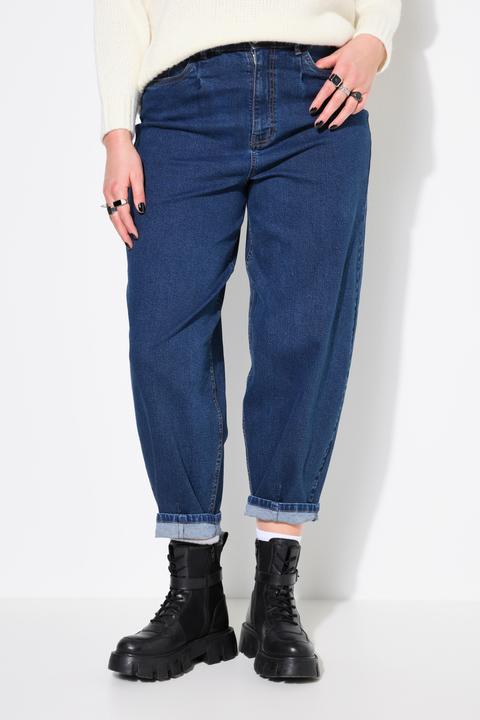 Produktbild Studio Untold Ballon-Jeans, Dark-Denim, High Waist, 5-Pocket (44)