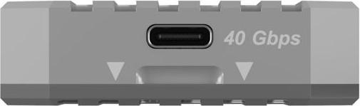 Actual product image Icy Box IB-1919M-C42 M.2 NVMe Enclosure via USB4 (M.2 2280)