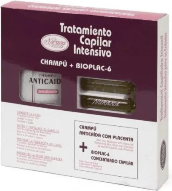 Produktbild Nurana Cosmetics Tratamiento Capilar Intensivo Champu Ampolla (Flüssiges Shampoo, 100 ml)