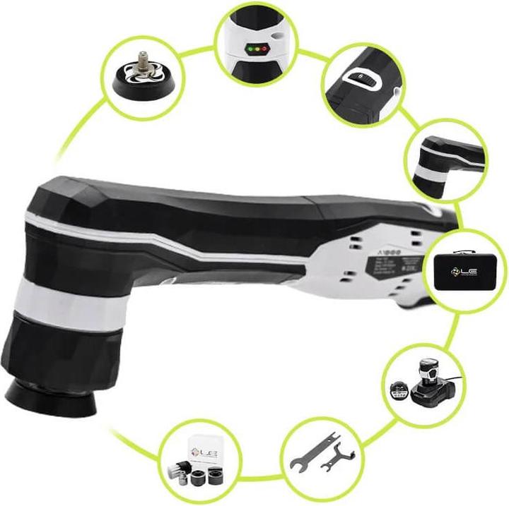 Immagine prodotto Liquid Elements Set di lucidatrici a batteria A1000 V4 Mini (Lucidatrice eccentrica)