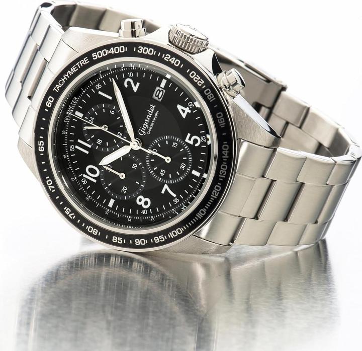 Image du produit Gigandet Chronographe de course analogique japonais avec bracelet en acier inoxydable