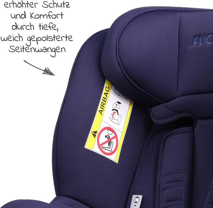 Actual product image Avova Reboarder reboarder child seat Sperber-Fix i-Size 40 cm - 105 (Reboarder)