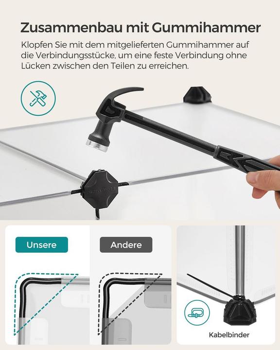 Actual product image Songmics Gitter