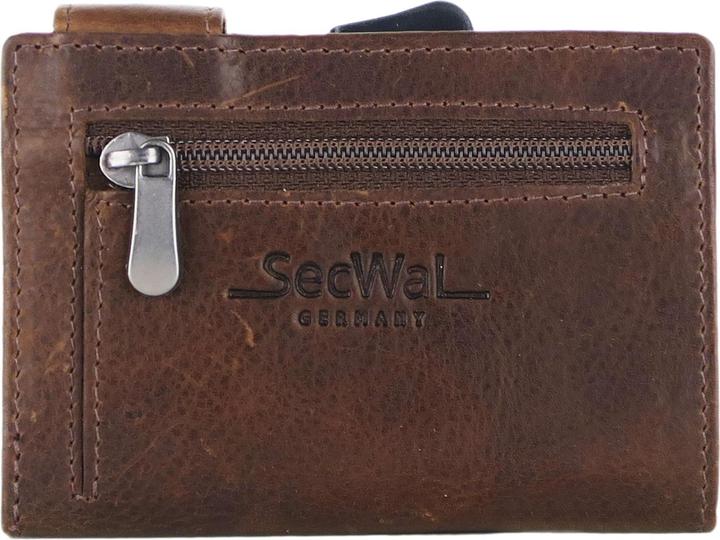 Produktbild SecWal 2 Kreditkartenetui Geldbörse RFID Leder 9 cm
