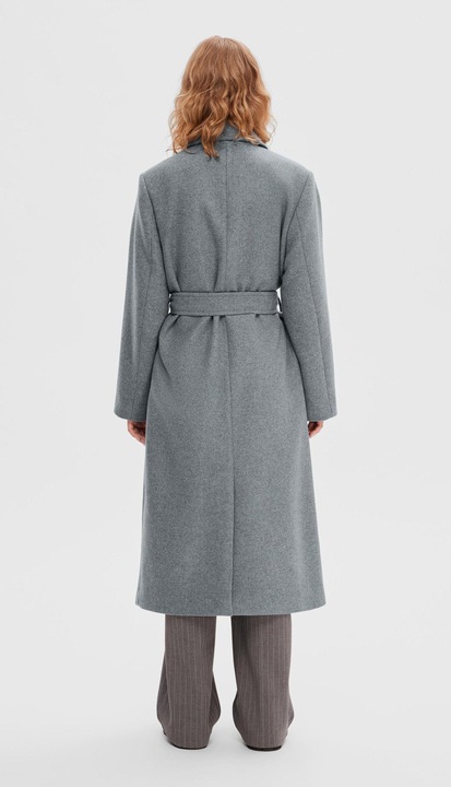 Produktbild Selected Femme Zweireihiger Wollmantel (36)