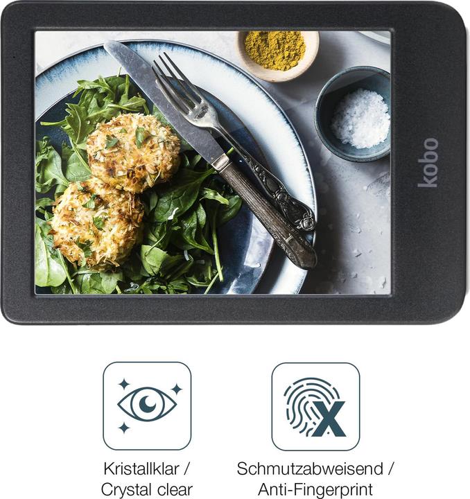 Produktbild Dipos Schutzfolie Klar für Kobo Clara BW eReader