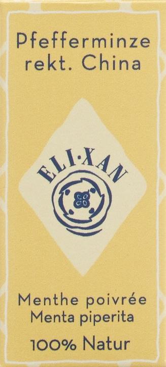 Actual product image Elixan Pfefferminz China Öl