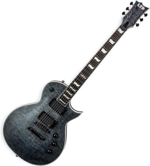 Produktbild ESP LTD EC-401 QM STBLKS E-Gitarre See Thru Black (E-Gitarre, Mahagoni)