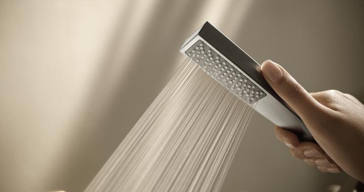 Actual product image Hansa aurelia - doucheset met thermostaat, 25x25 cm, chroom