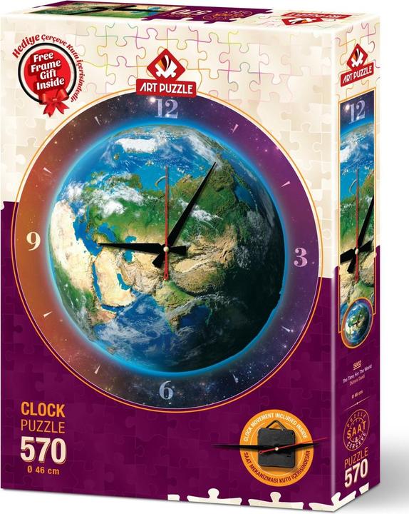 Heidi Cheese Line HeiDi Art Puzzle 570 pcs. 5002 With Real World Time Clock (570 pièces)