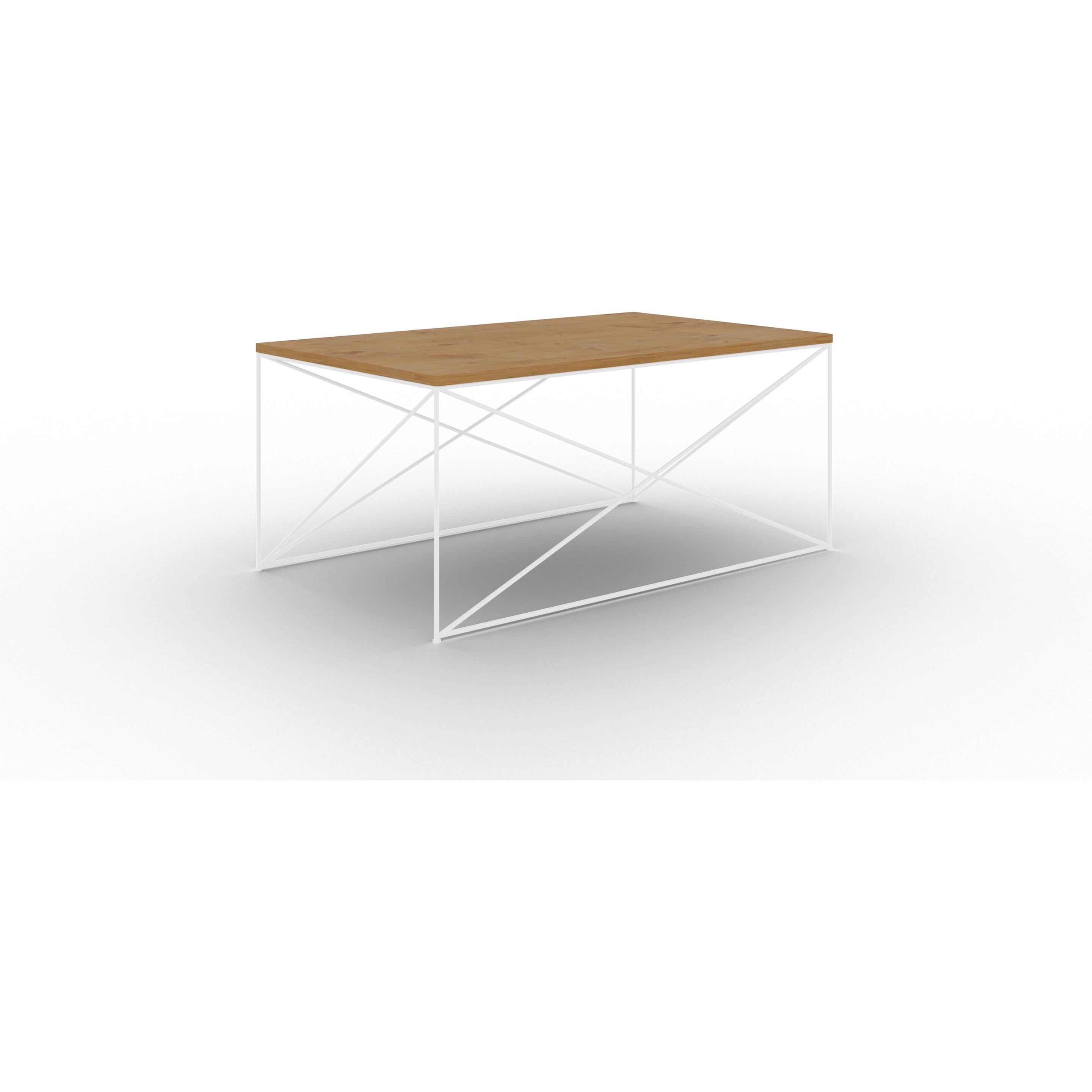 ADRK Furniture, Couchtisch + Beistelltisch, Dante (60 x 100 x 43 cm)