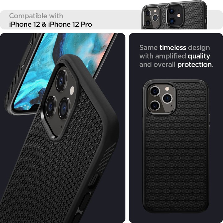Actual product image Spigen Liquid Air (Apple iPhone 12, Realme 12 Pro+)