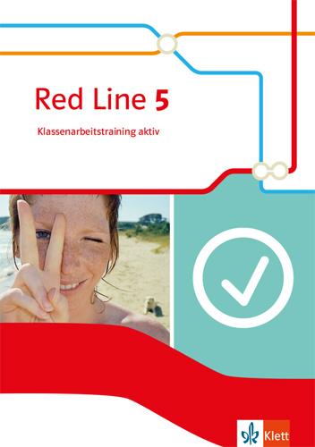 Produktbild Red Line 5. Klassenarbeitstraining aktiv mit Multimedia-CD Klasse 9 (Deutsch, Englisch, 2018)