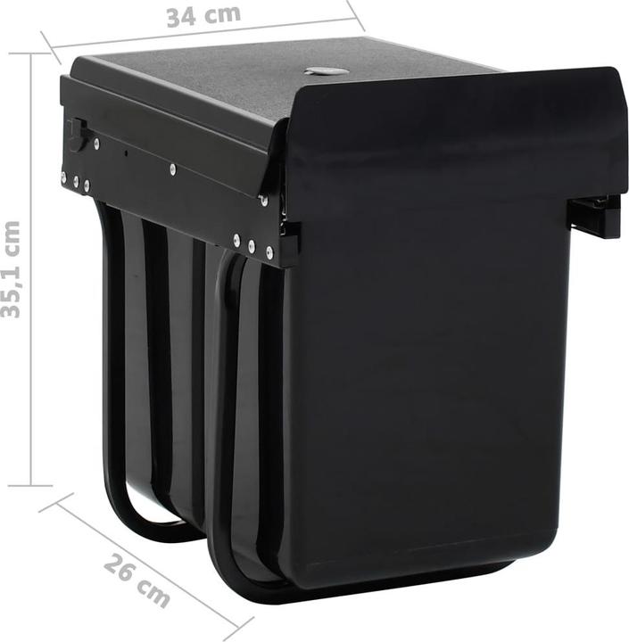 Produktbild vidaXL Mülleimer (20 l)