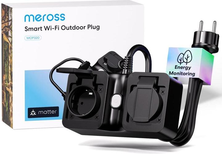 Image du produit Meross SMART HOME WI-FI PLUG/INDOOR/OUTD MOP320MA-EU