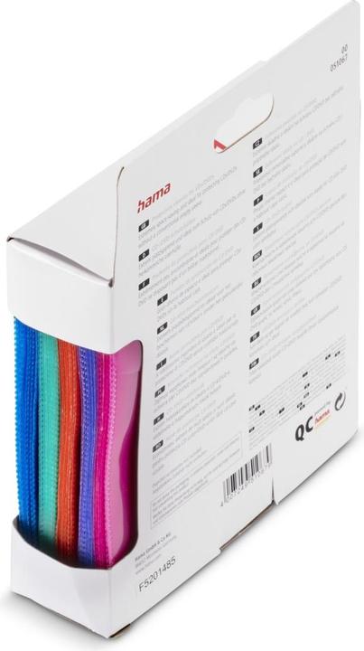 Productafbeelding Hama 1x50 CD-ROM/DVD-ROM beschermhoesjes gekleurd