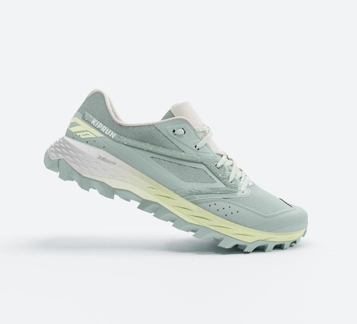Produktbild Kiprun XT8 Women's Trail Running Shoes - Green/Yellow (39)