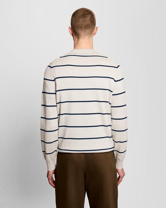 Produktbild Lyle and Scott Gestreifter Baumwollpullover (S)