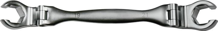Produktbild SW-Stahl 01488L-3 Bremsleitungsschlüssel I Schraubenschlüssel 12/13 I Schraubenschlüssel sechskant a (12 mm, 13 mm)