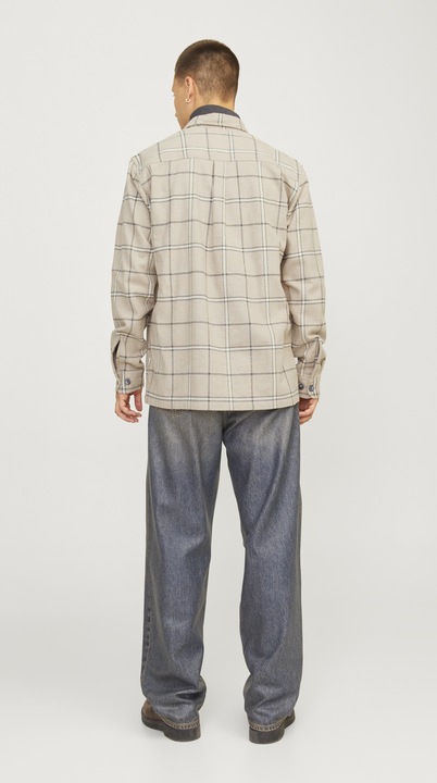 Image du produit Jack & Jones Jprraymond Melange Check Ls Overshirt Sn (XXL)
