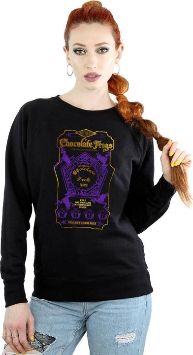 Actual product image Womens/Ladies Chocolate Frogs Coloured Label Sweatshirt (L)