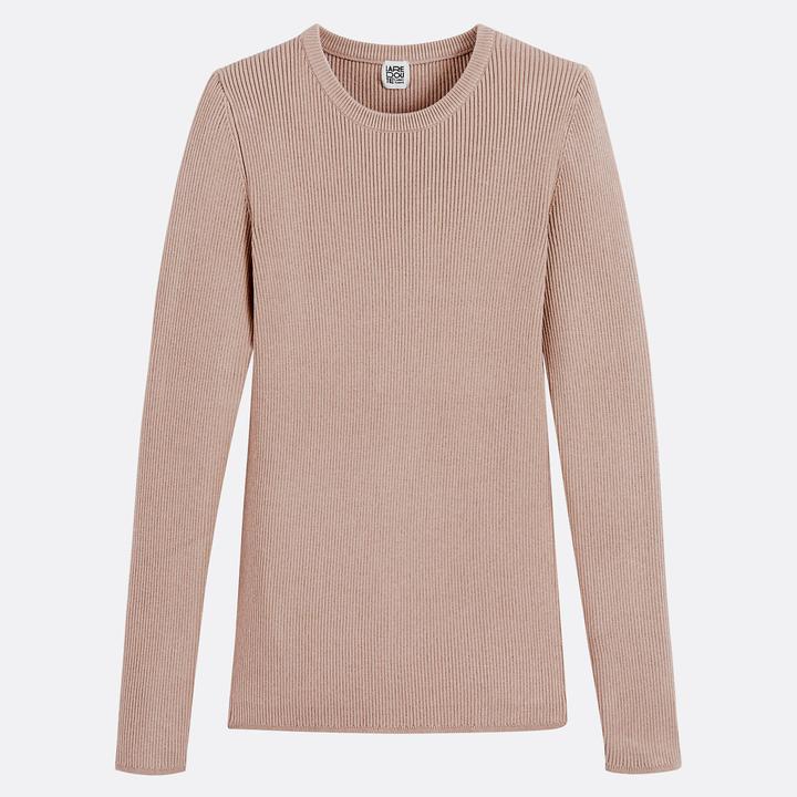 Produktbild La Redoute Collections Feinstrickpullunder mit rundem Ausschnitt (S)