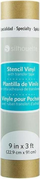 Actual product image Silhouette Stencil vinyl for textile dyes