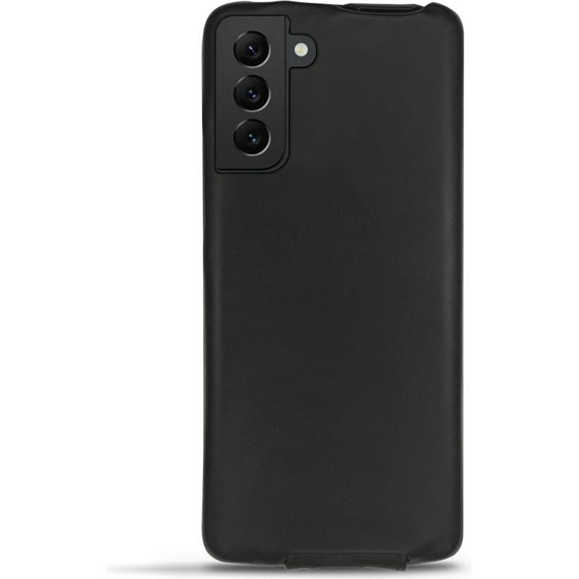 Thumbnail - Noreve Lederschutzhülle vertikal (Samsung Galaxy S22), Smartphone Hülle, Schwarz
