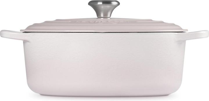 Actual product image Le Creuset Signature Bräter Oval 29 cm Shell Pink (29 cm, Casserole + Stewpot, Cast iron)