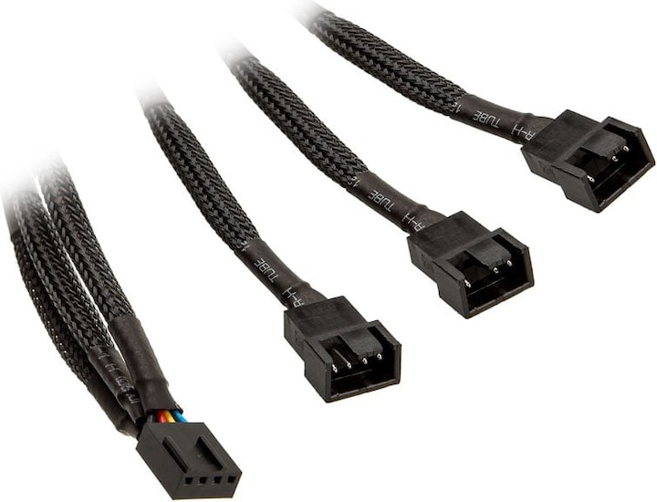 Actual product image EKWB EK-Cable Y-crossover for 3x 4-pin PWM fans