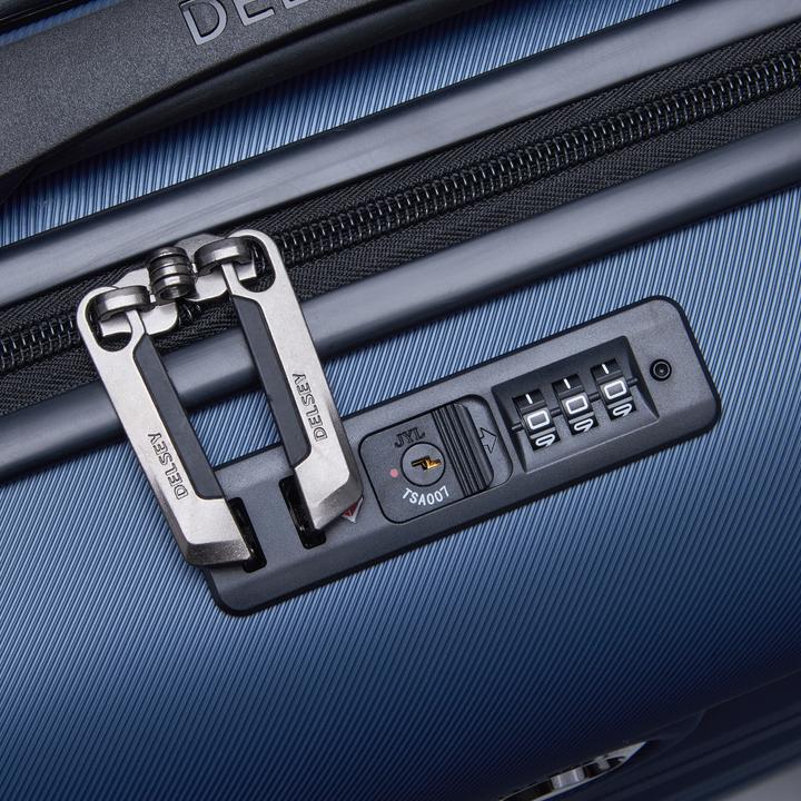 Actual product image Delsey Air Armour Slim -matkalaukku, sininen (40 l)