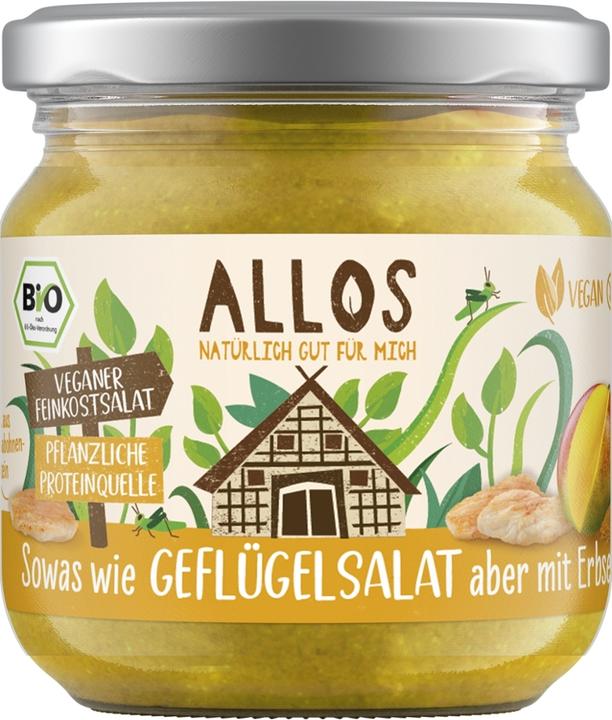 Produktbild Allos Veganer Feinkostsalat Geflügel (Glas) (165 g)