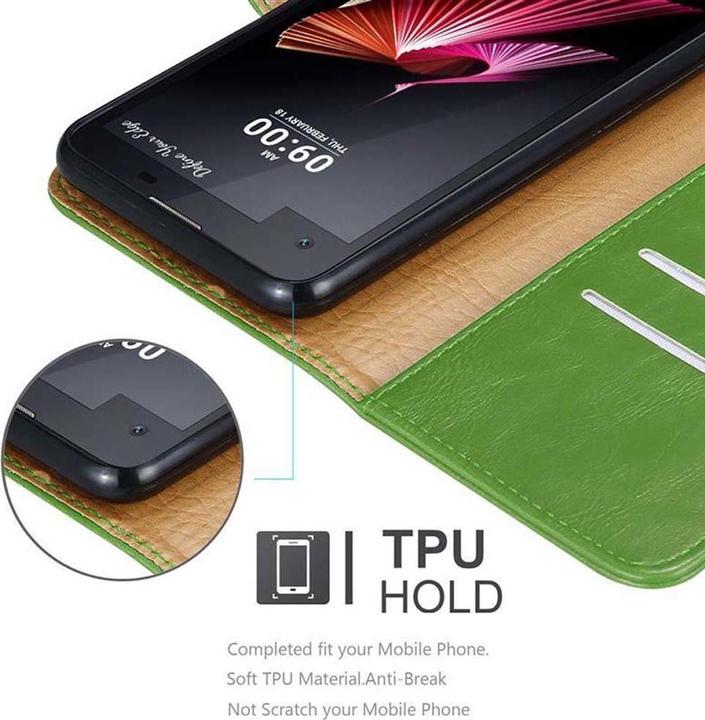 Actual product image Cadorabo Book Luxury Cover (LG X Screen)
