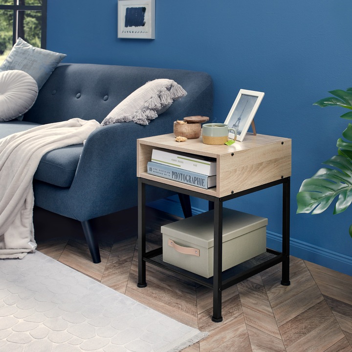Immagine prodotto tectake Harlow (40,5 x 40,5 x 52,5 cm)
