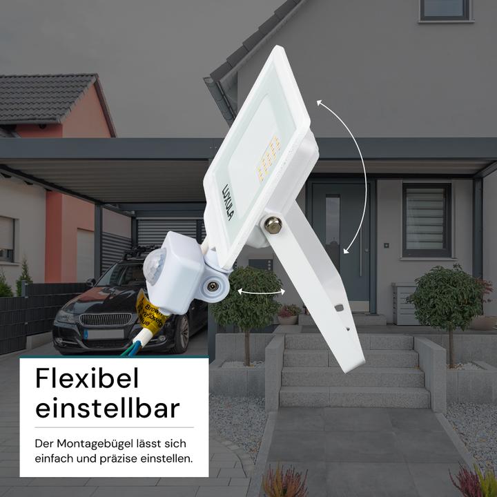 Actual product image Luxula LED floodlight with motion detector (2000 lm, IP65)