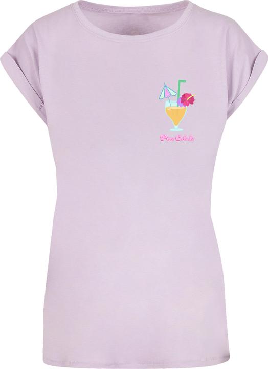 Produktbild Merchcode Ladies Pina Colada Extended Shoulder Tee - 113663 (XL)