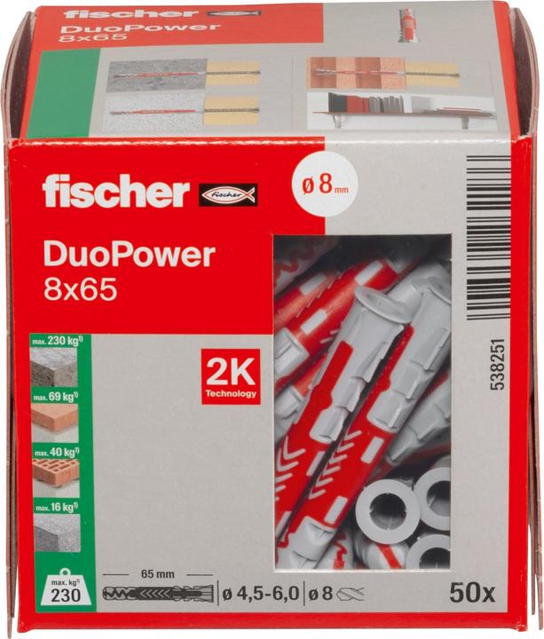 Produktbild Fischer DuoPower (50 Stk.)