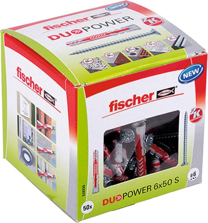 Actual product image Fischer DuoPower 6x50 S (50 pcs.)