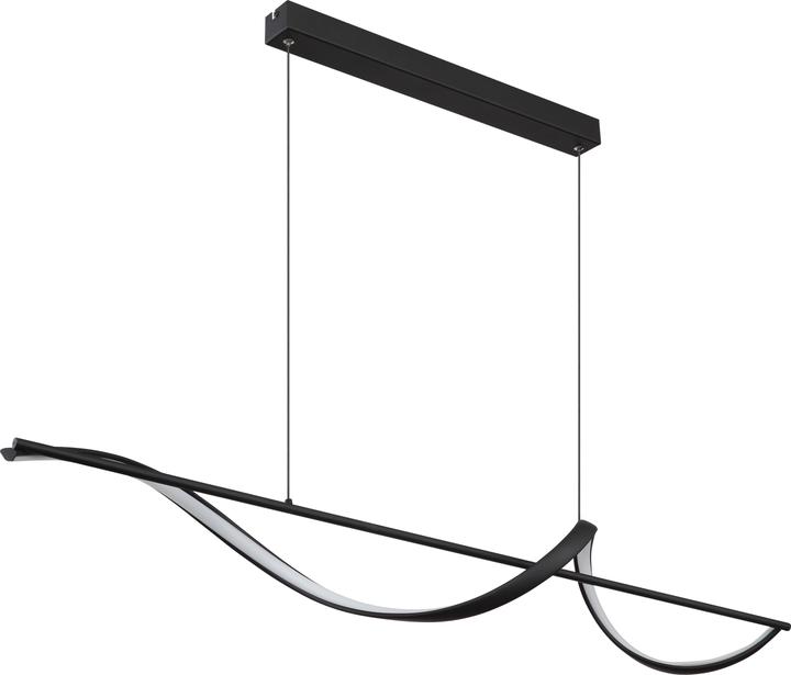 Image du produit Globo Lampe à Suspendre Métal Noir Mat, 1xled (3000 lm)