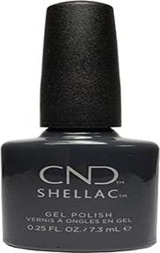 Actual product image CND Shellac - Color Coat Asphalt (Grey, UV gel varnish)